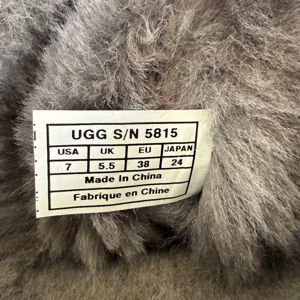 UGG Classic Gray Tall Boots S/N 5815